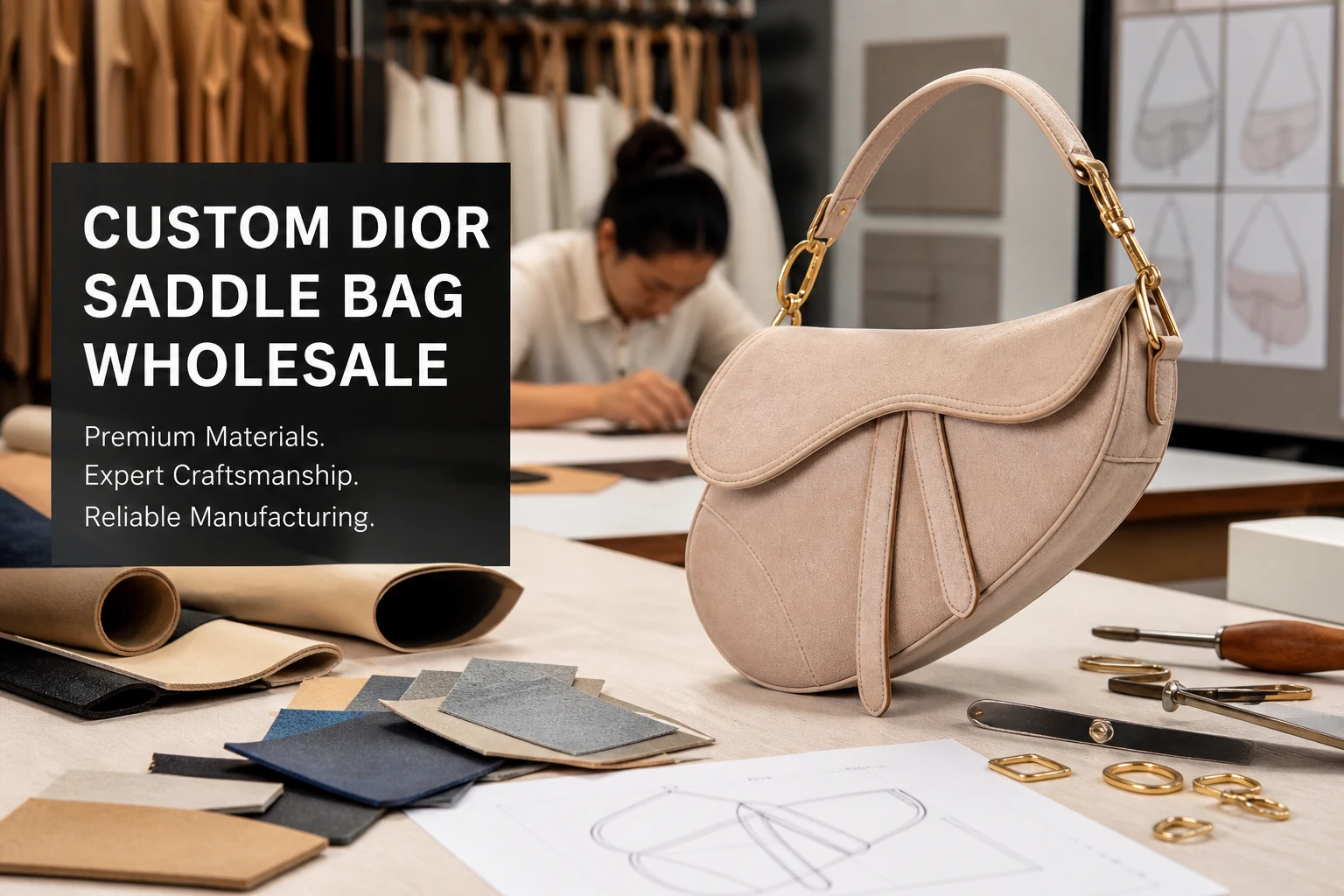 The Ultimate B2B Sourcing Guide: Custom Dior Saddle Bag Wholesale & Manufacturing Secrets (2026 Updated)