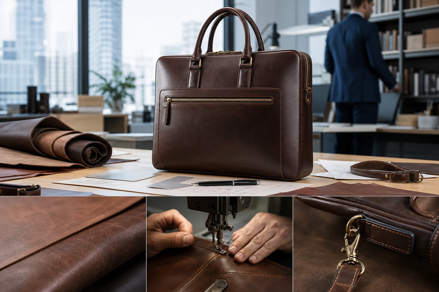 Custom Premium Leather Metropolitan Briefcase: The 2026 Manufacturing & Sourcing Guide (Updated)