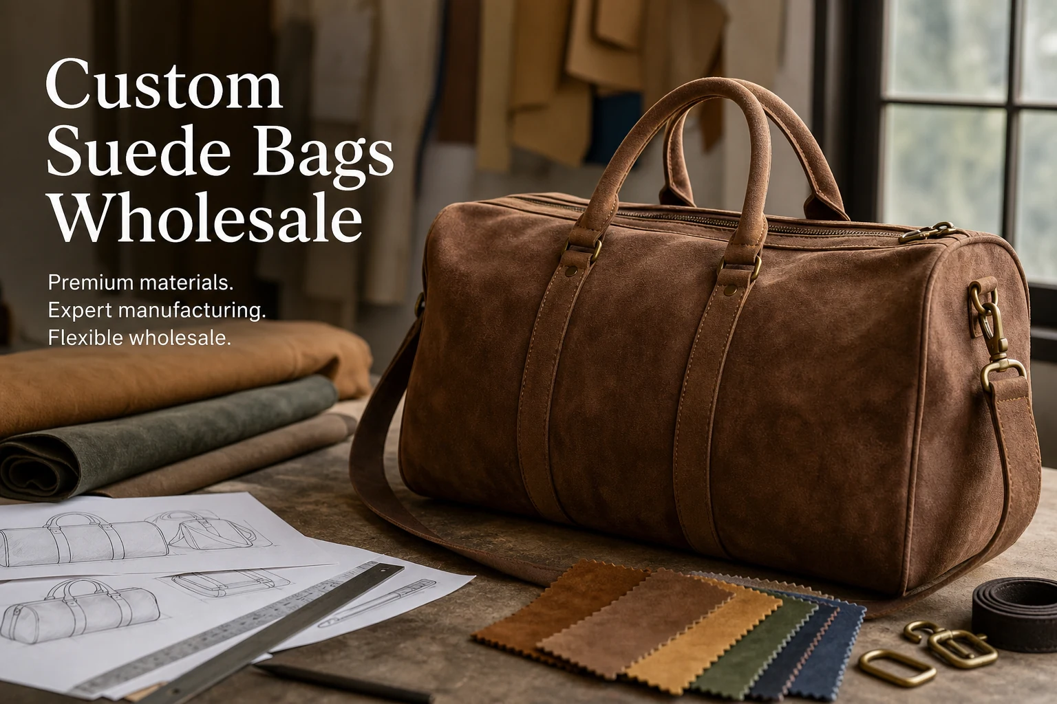 Custom Suede Bags Wholesale: The 2026 Factory Guide to High-Durability Sourcing (2026 Updated)