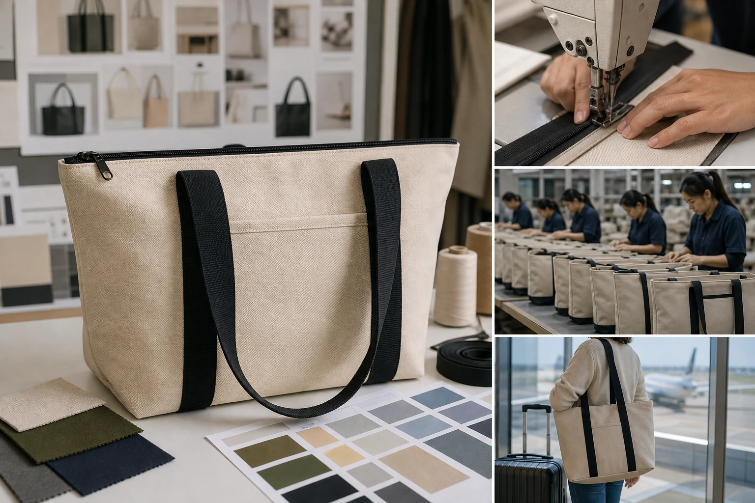 Custom Zip Tote Bags Wholesale: The 2026 Manufacturer’s Guide to Quality & Durability (Updated)
