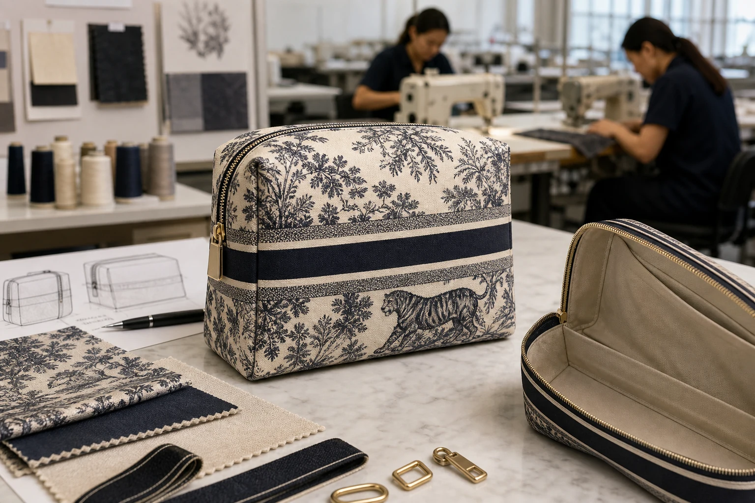 Quilted Makeup Bag Manufacturing: The 2026 B2B Sourcing Guide
