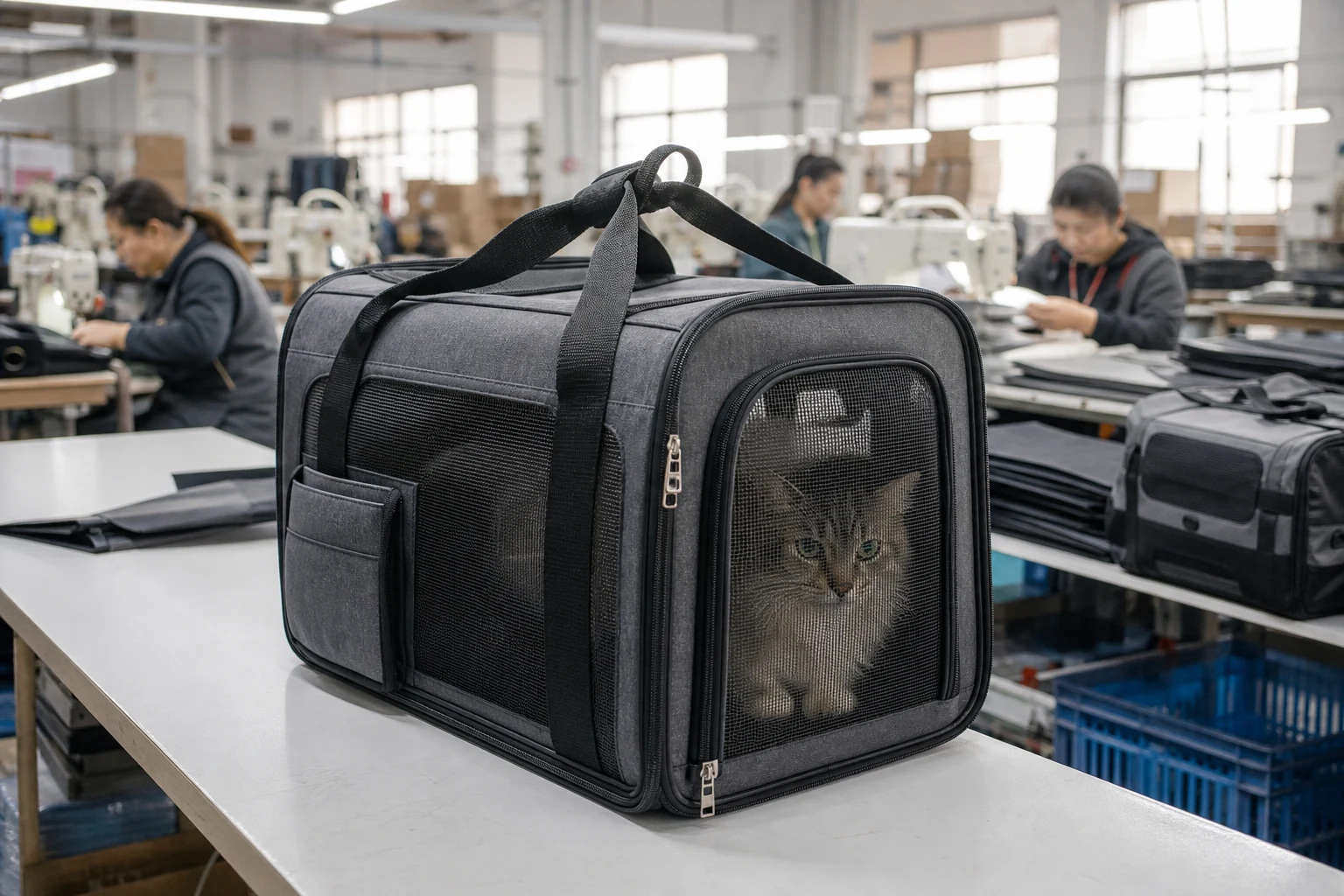 Wholesale Cat Carrier Manufacturer | Foldable & Airline-Compliant OEM | Elandmake