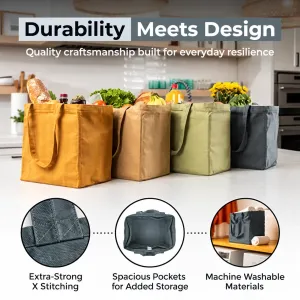 reusable grocery tote bag