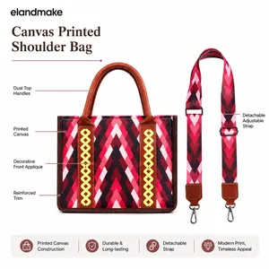 Canvas Printed Shoulder Bag Manufacturer factory