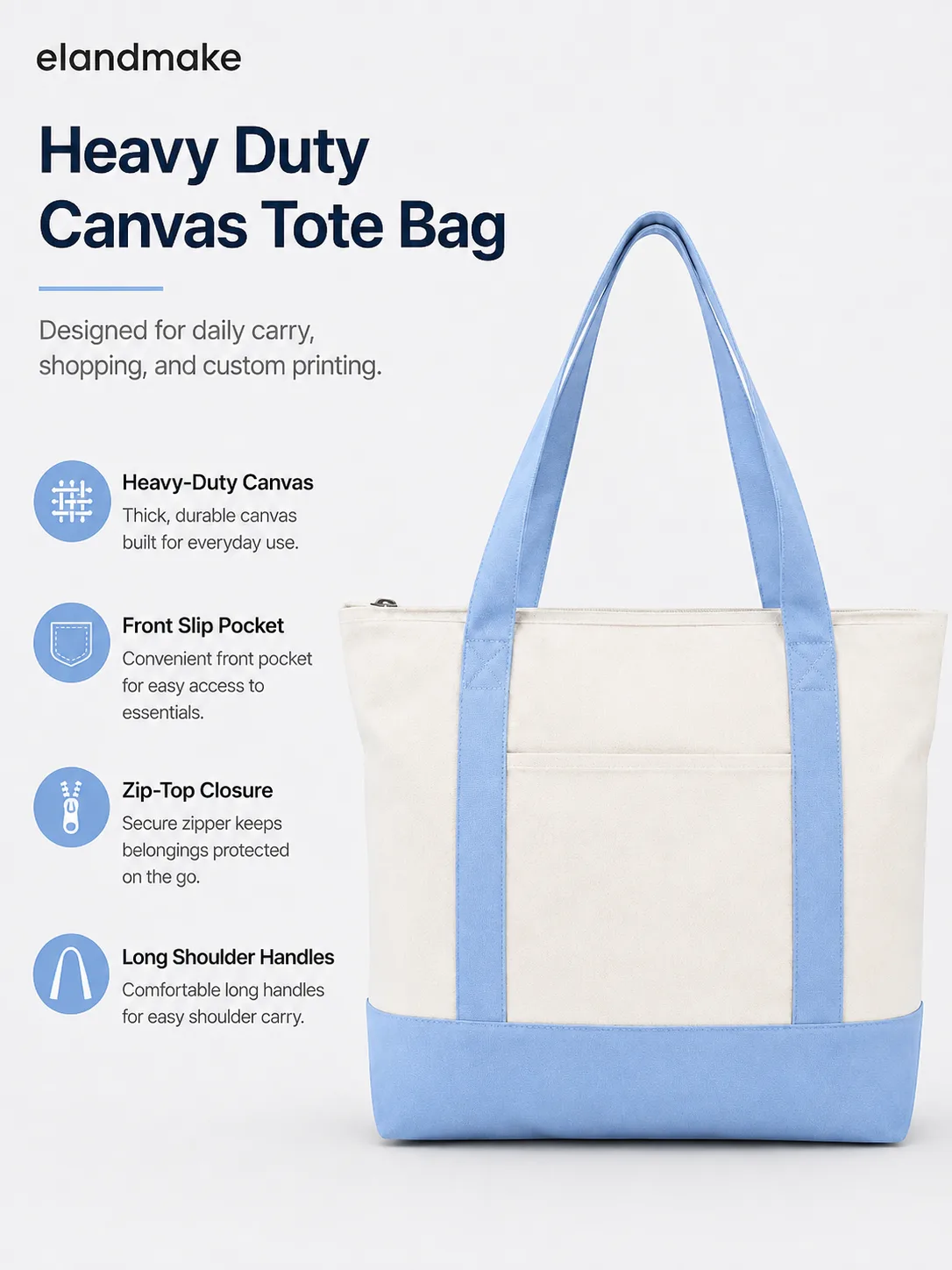 Heavy Duty Canvas Tote Bag Factory