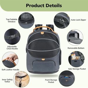 Custom Cat Carrier Backpack Supplier