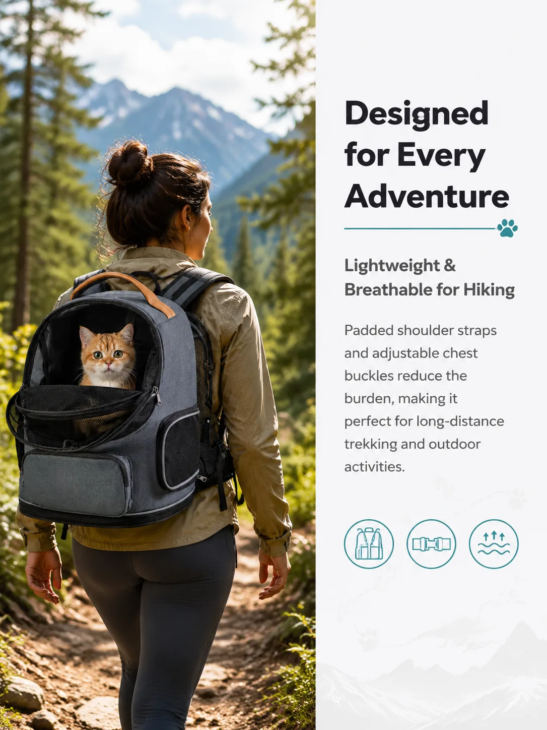 Custom Cat Carrier Backpack Supplier