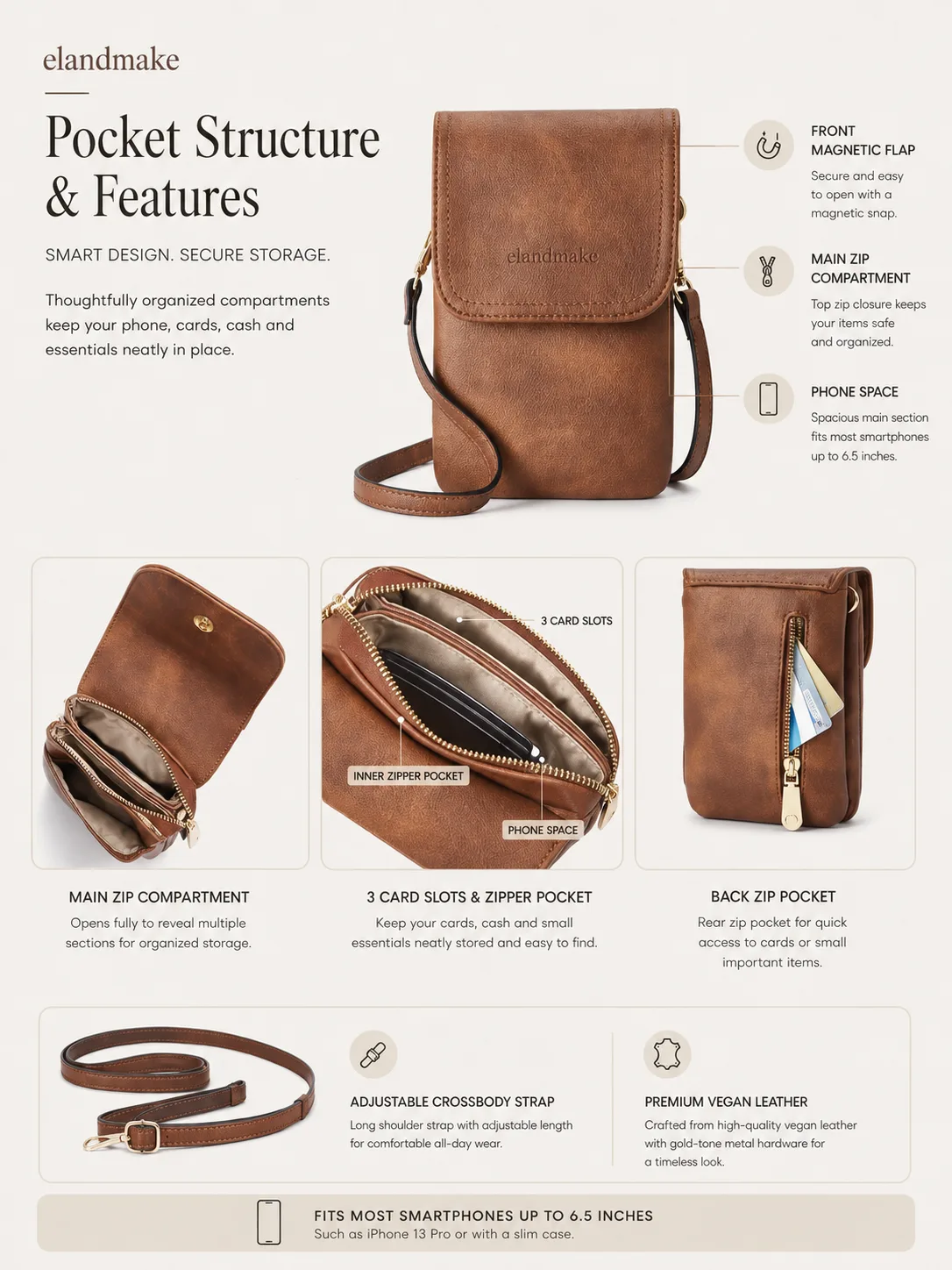 cell phone crossbody bag manufacturer