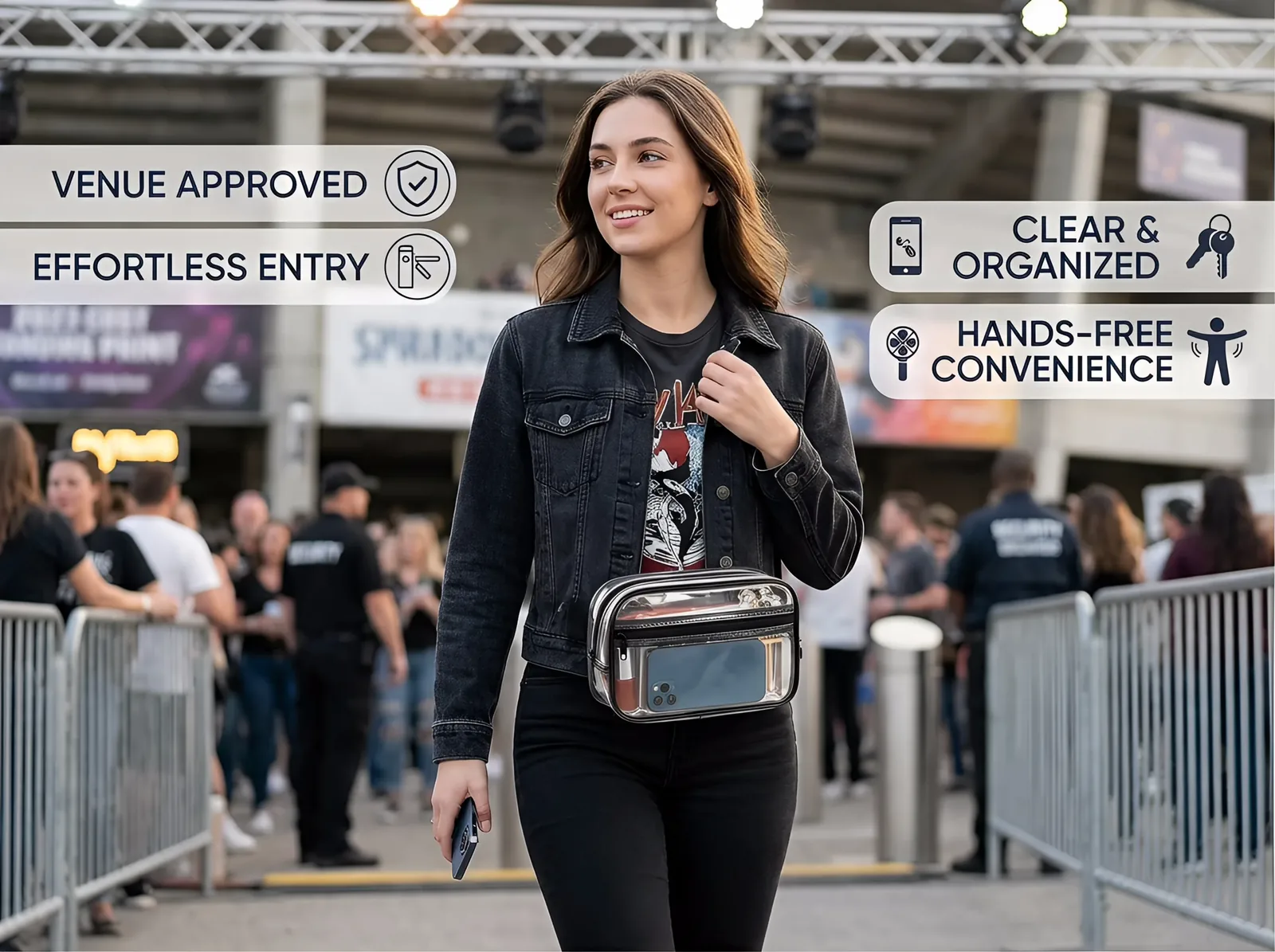 Custom Clear Fanny Pack Supplier