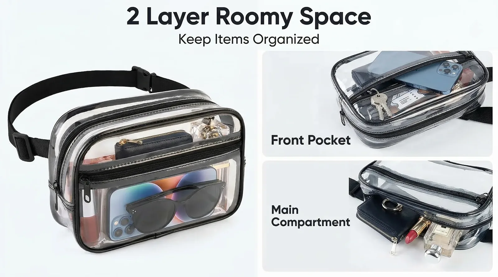 Custom Clear Fanny Pack Supplier