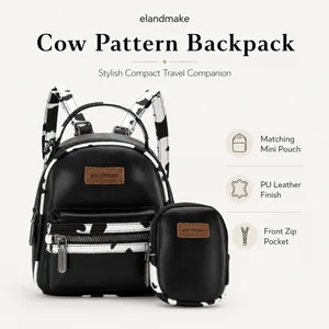 Cow Pattern Backpack Factory