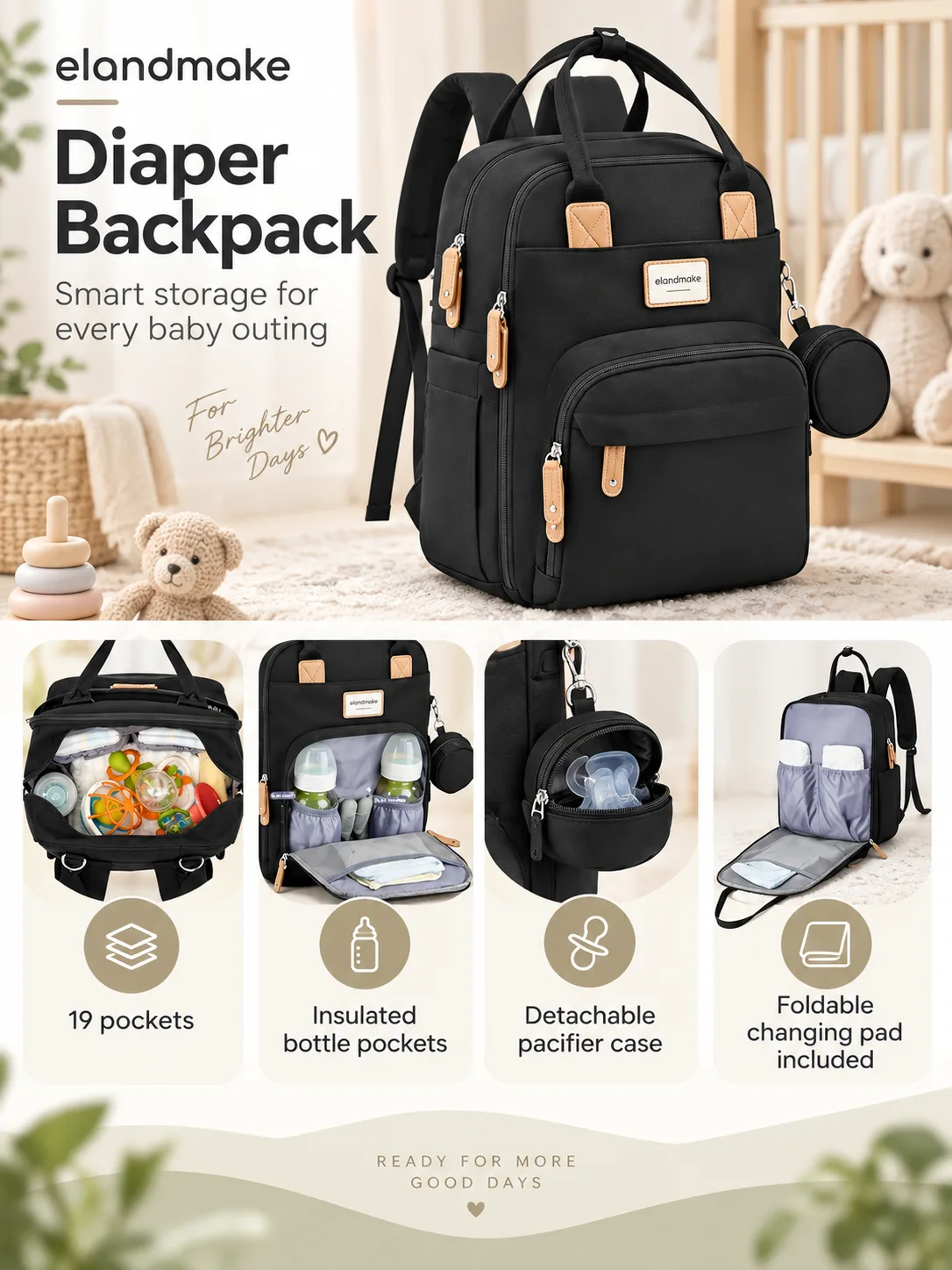 diaper bag backpack manufacturer