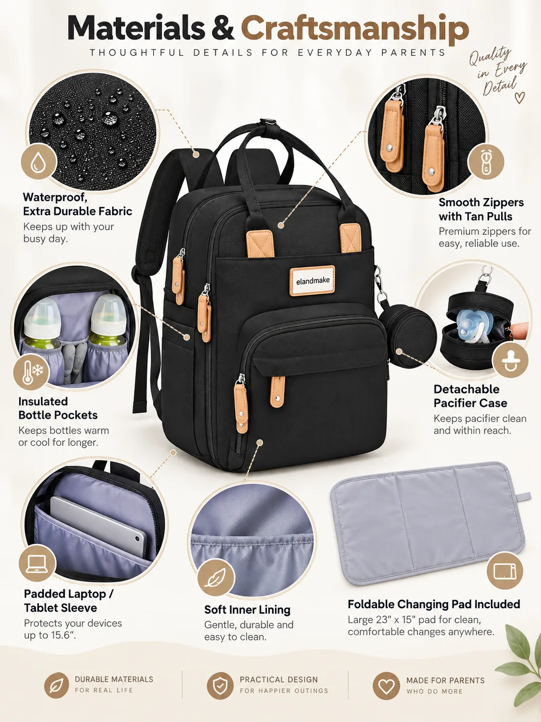 diaper bag backpack manufacturer