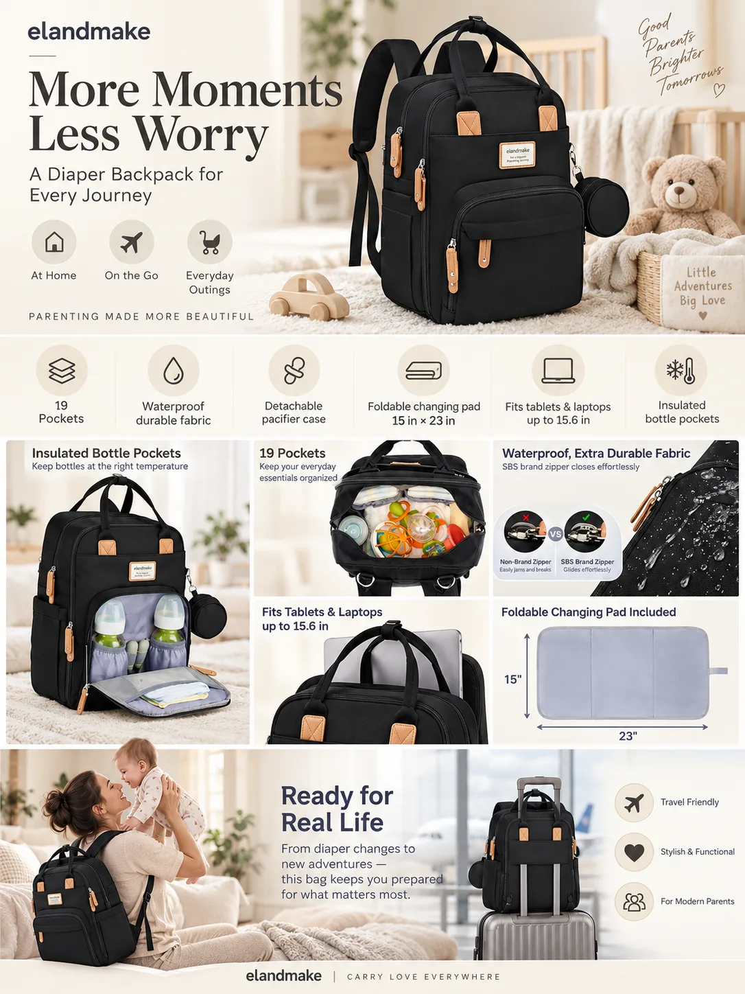 diaper bag backpack manufacturer