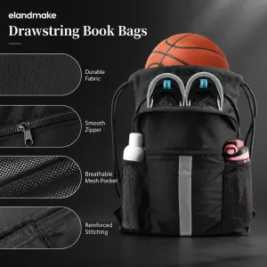 Custom Drawstring Book Bags Factory