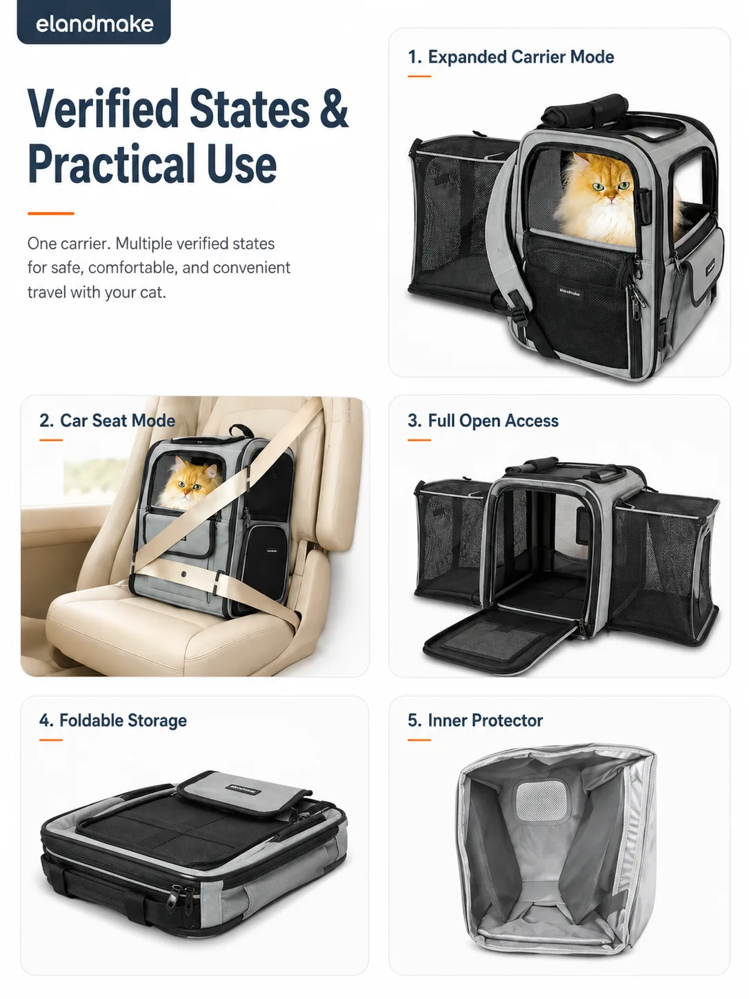 Expandable Cat Backpack Supplier