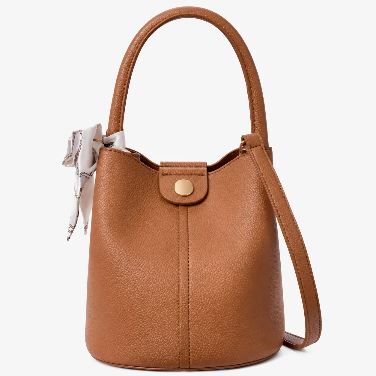 faux leather bucket crossbody bag manufacturer