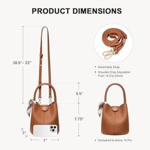 faux leather bucket crossbody bag manufacturer