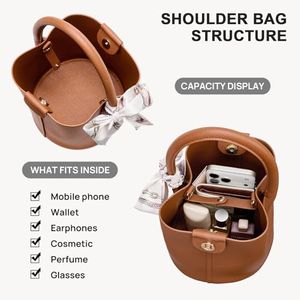faux leather bucket crossbody bag manufacturer