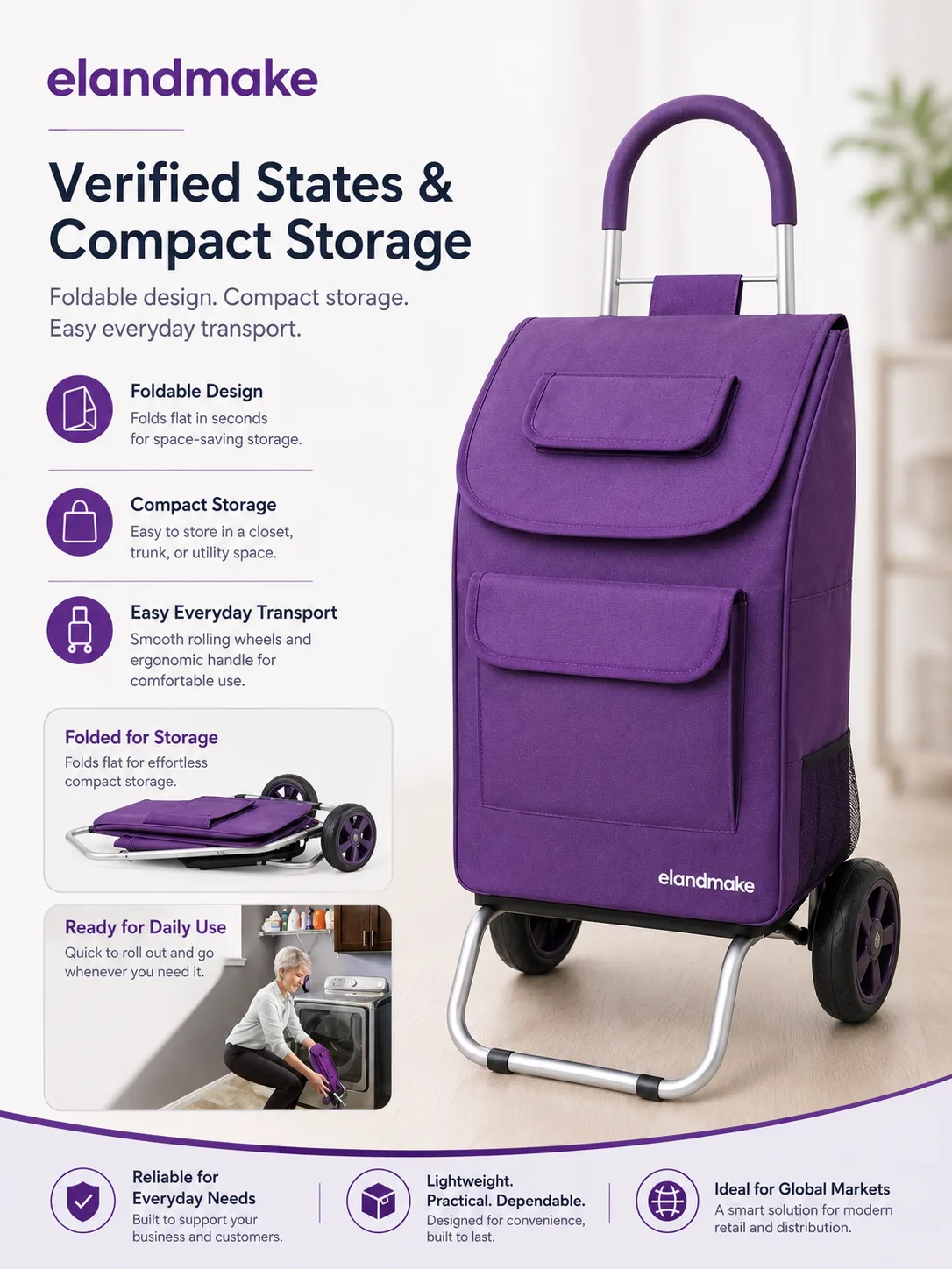 folding shopping cart manufacturer