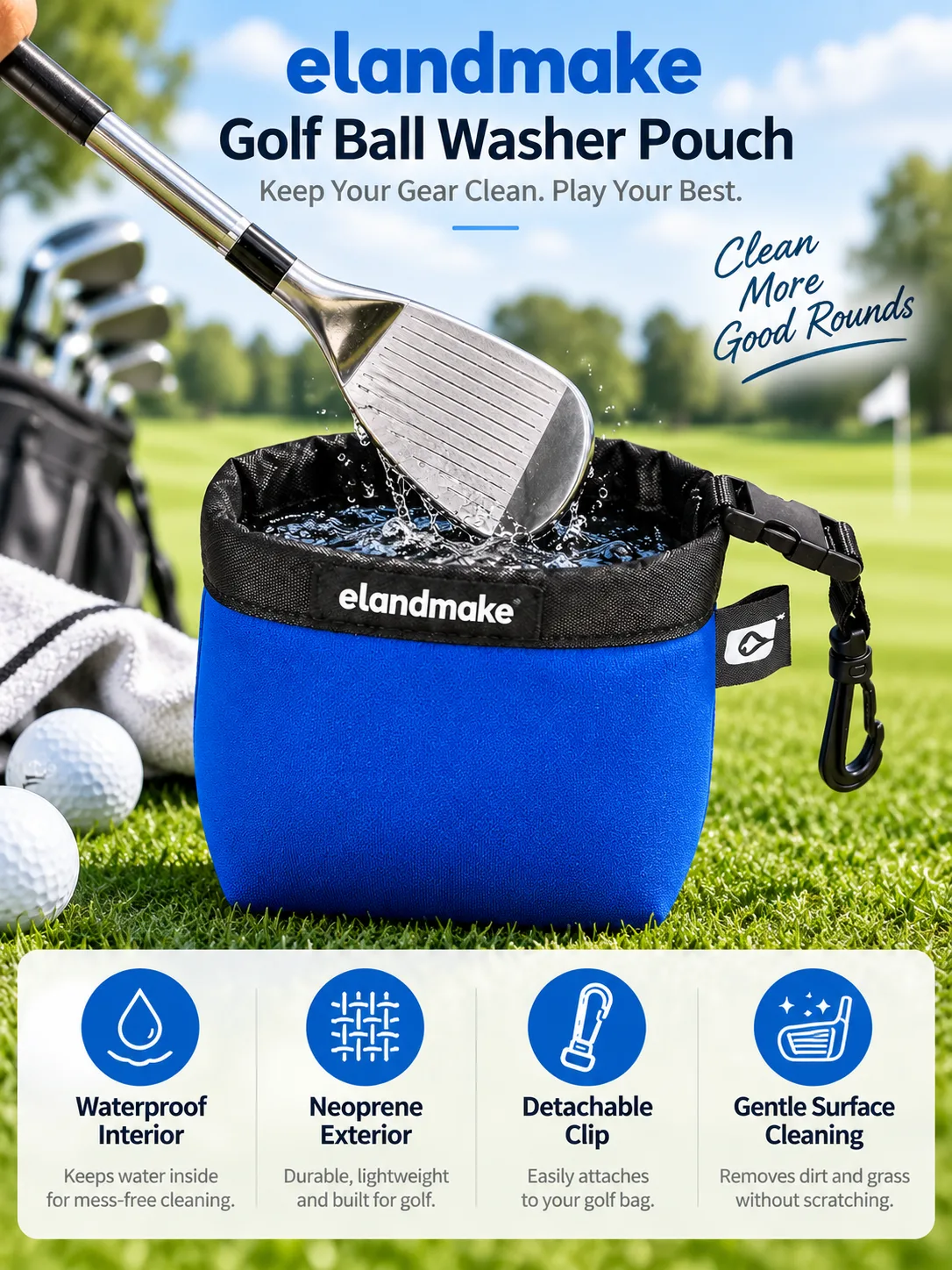 golf club cleaning bag manufacturer