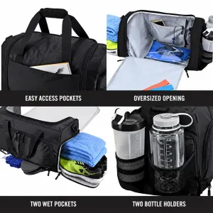 custom gym duffel bag