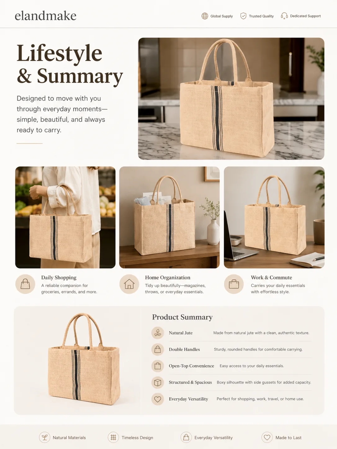 jute tote bag manufacturer