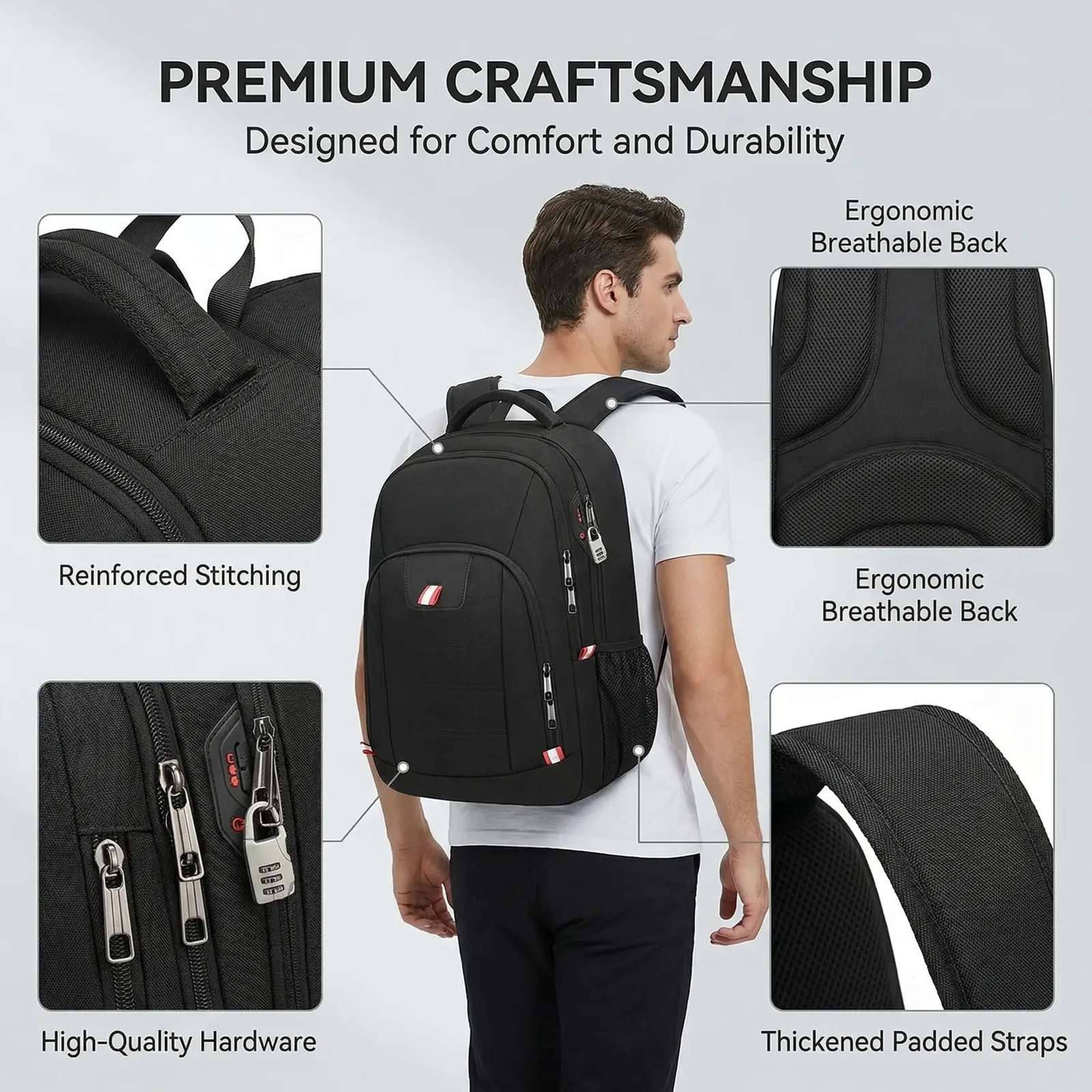 Custom Laptop Backpack Wholesale