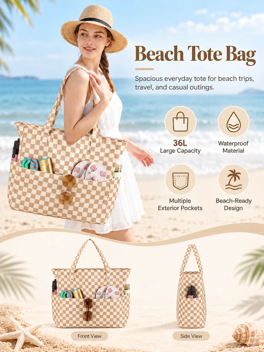 oem beach tote bag manufacturer