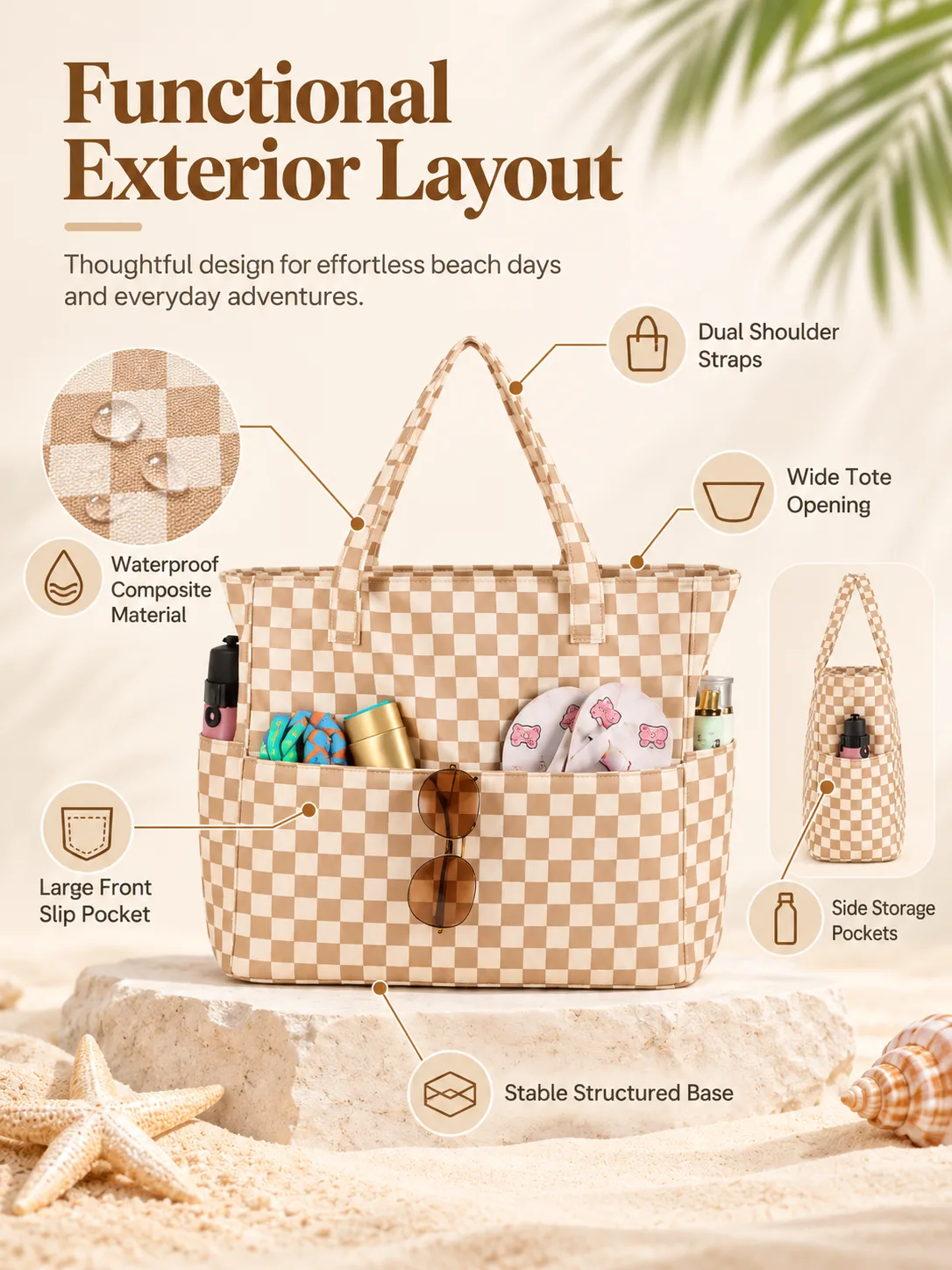 oem beach tote bag manufacturer