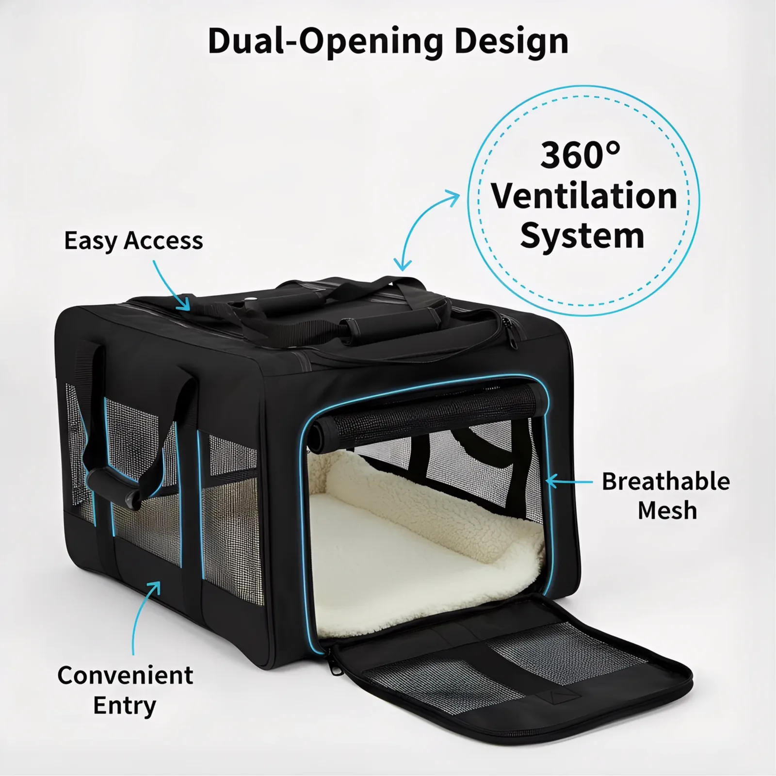 Custom Mesh Pet Carrier Factory