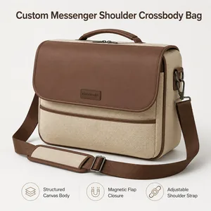 Custom Messenger Shoulder Crossbody Bag