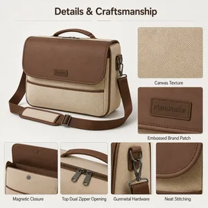 Custom Messenger Shoulder Crossbody Bag