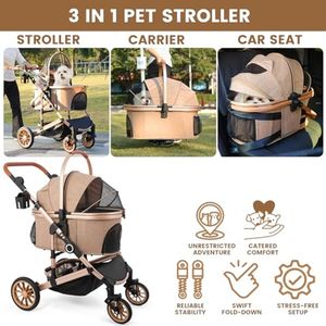 Custom Pet Stroller Supplier