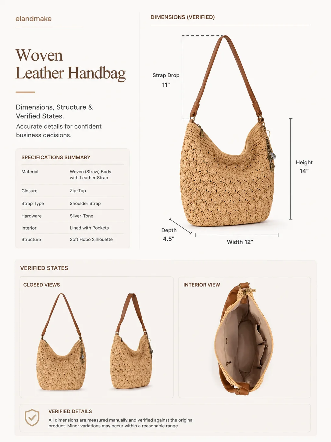 paper straw hobo handbag manufacturer
