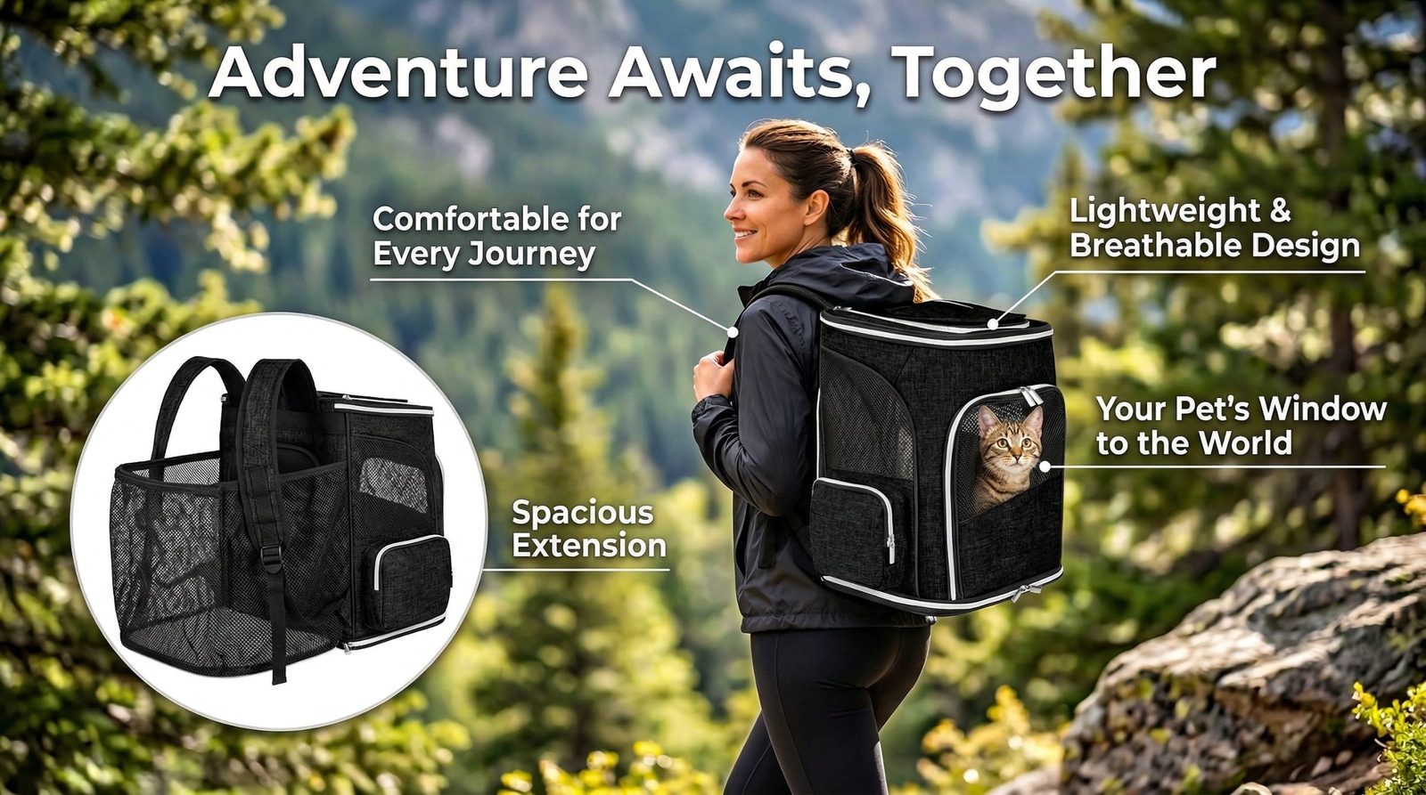Custom Pet Travel Backpack Factory