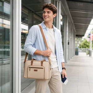Custom Student PU Handheld Travel Bag