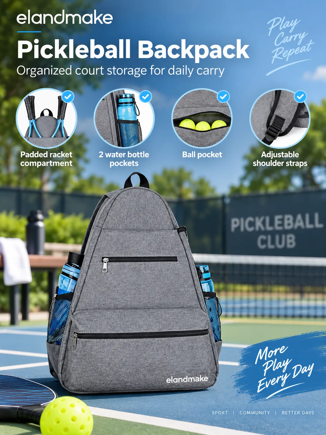 tennis backpack manufacturer