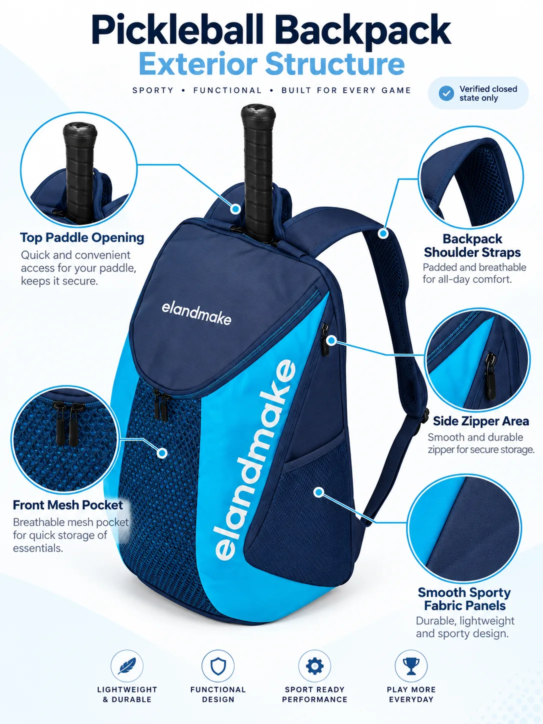 pickleball backpack manufacturer