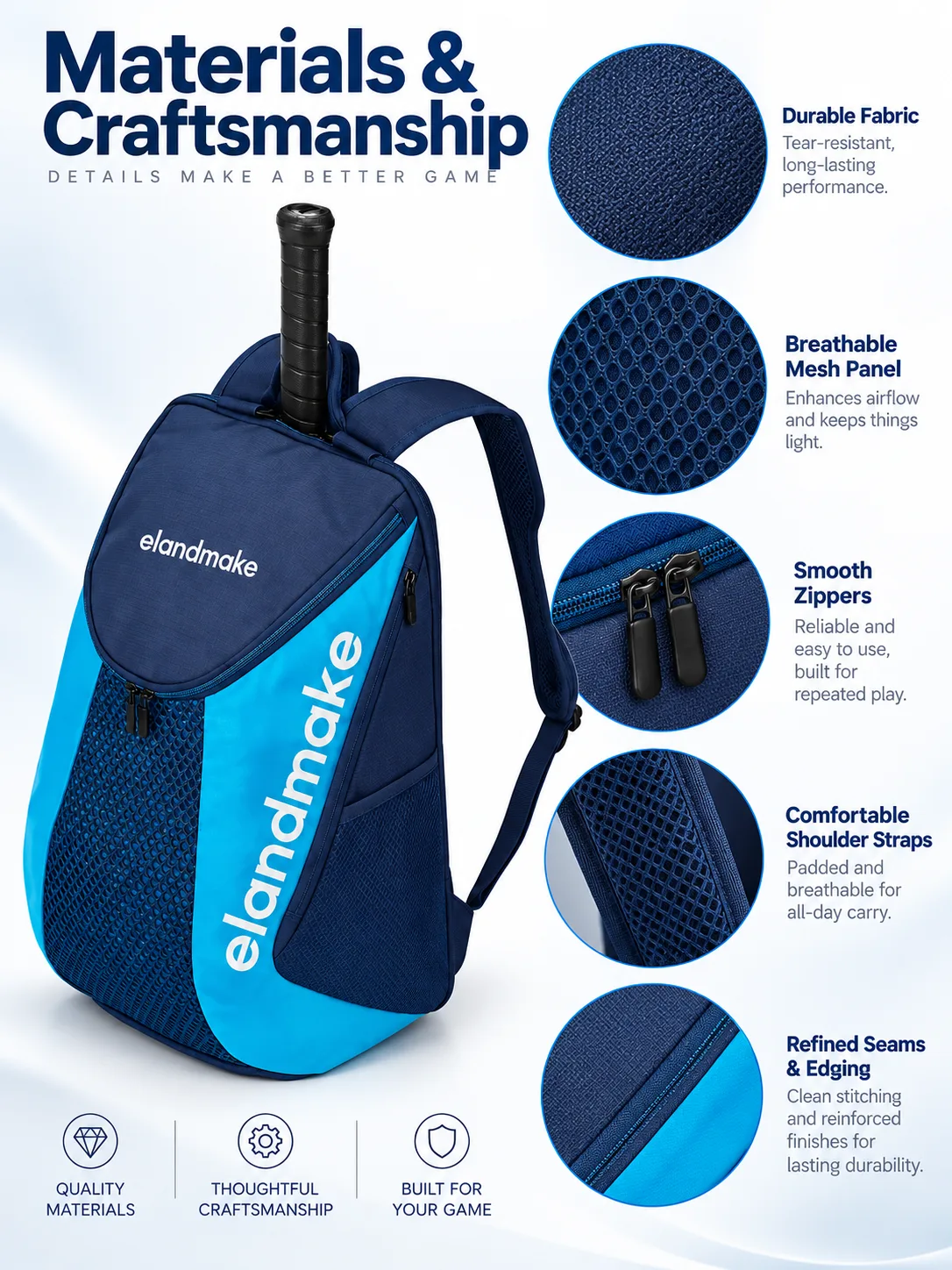pickleball backpack manufacturer