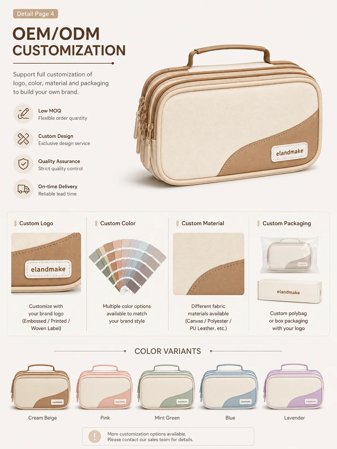 Custom three Layer Primary School Pencil Box