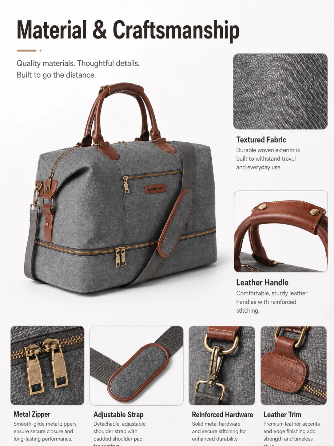 Travel Shoulder Bag Manufacturer