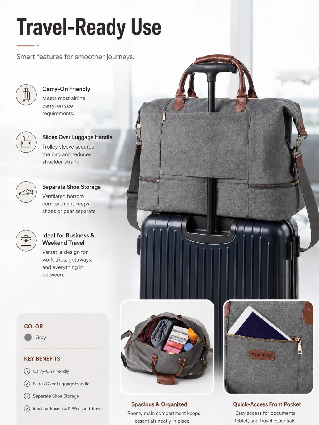 Travel Shoulder Bag Manufacturer