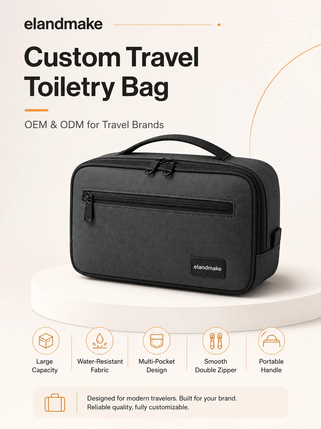 Custom Travel Toiletry Bag