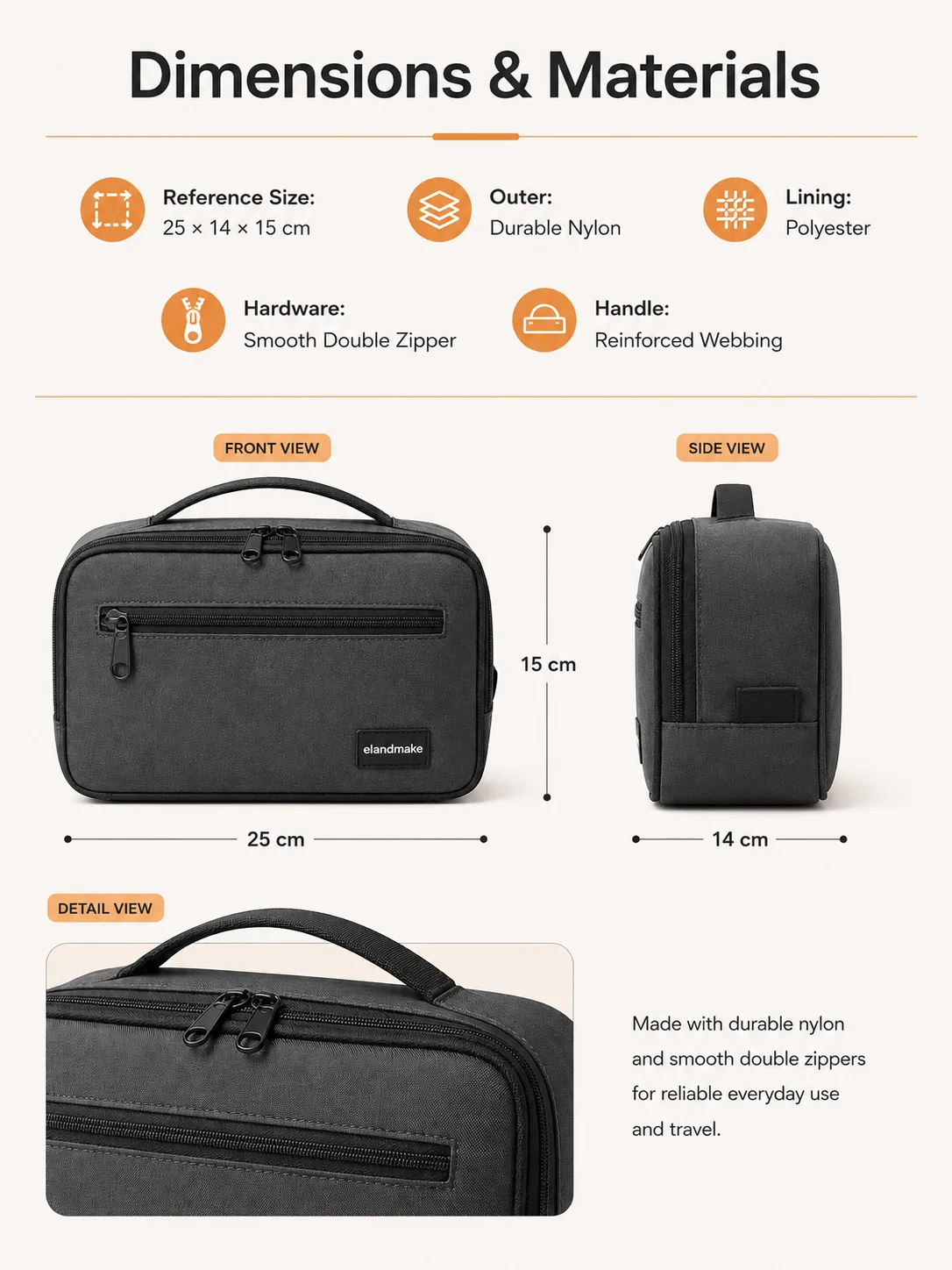 Custom Travel Toiletry Bag